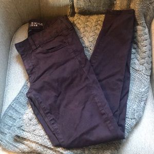 American Eagle Soft Plum Jeggings